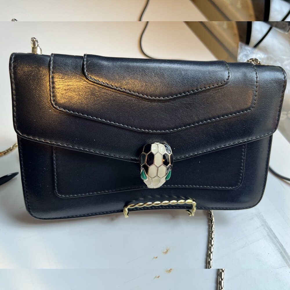 Bulgari Serpenti Forever Chain Wallet
